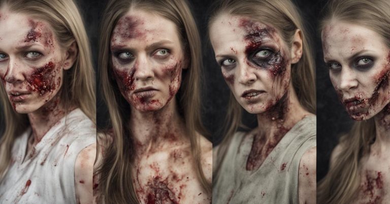 Makijaż zombie: Pomysły na efektowny i łatwy look na Halloween